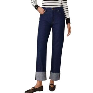 Ann Taylor Dark Wash Modern Fit Denim Jeans Size 10